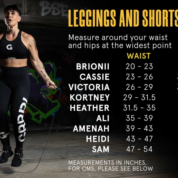 Banoffee Bendy Ribbed Leggings Size SAM GRRRL - Picture 4 of 5